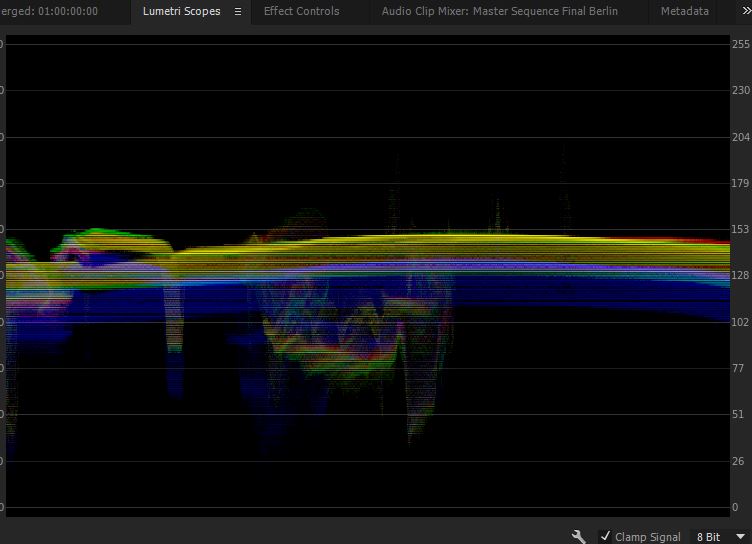 Waveform before colour correction.JPG